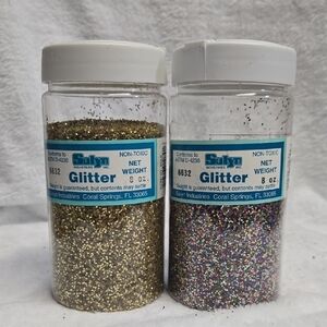 Glitter Set - Gold and Multicolor